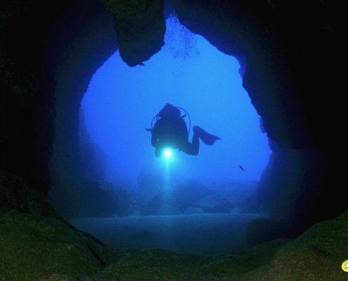 Inmersión en Cuevas de Cap d'en Font, Divinf in Cap d'en Font Caves