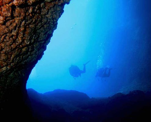 bucear en Menorca, Diving in Menorca